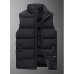 SKVM005 Winter new cotton vest men's Korean casual loose student coat fashion trend SKVM005 Winter new cotton vest men's Korean casual loose student coat fashion trend